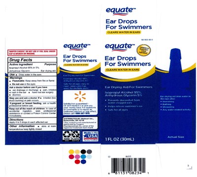 Equate Ear Drops Carton